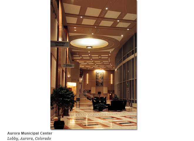 Aurora Municipal Center Lobby, Denver, Colorado
