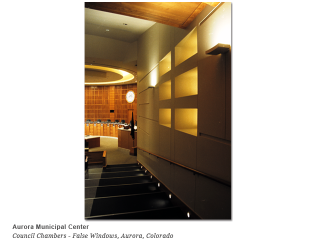 Aurora Municipal Center Council Chambers - Angle, Denver, Colorado