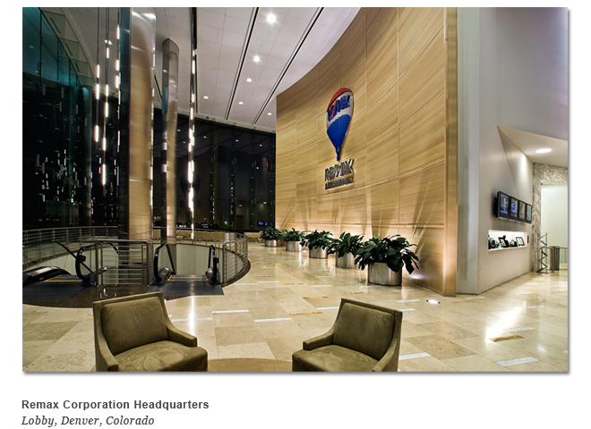 Remax Corporation Headquarters Lobby, Denver, Colorado