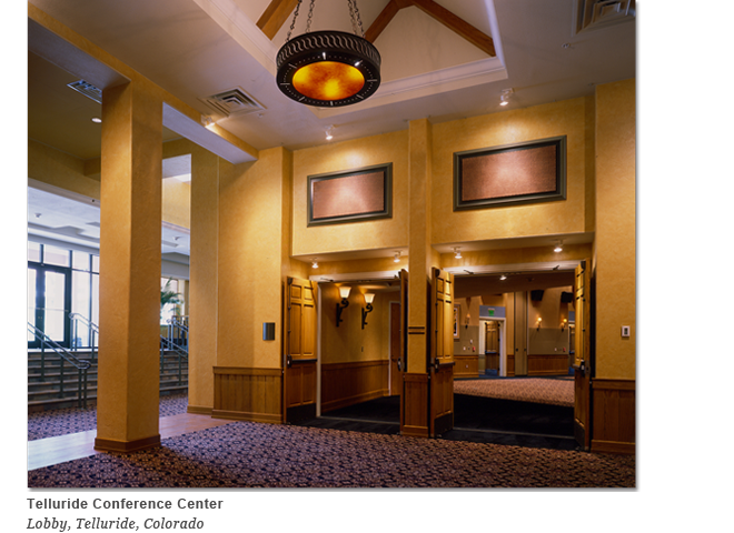 Telluride Conference Center Lobby, Telluride, Colorado